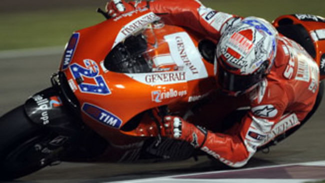MotoGP 2010, Qatar: luci e ombre per Stoner