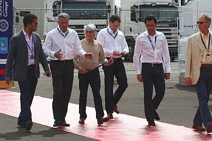 Bernie Ecclestone in visita a Marrakech