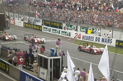 Tripudio Audi a Le Mans!