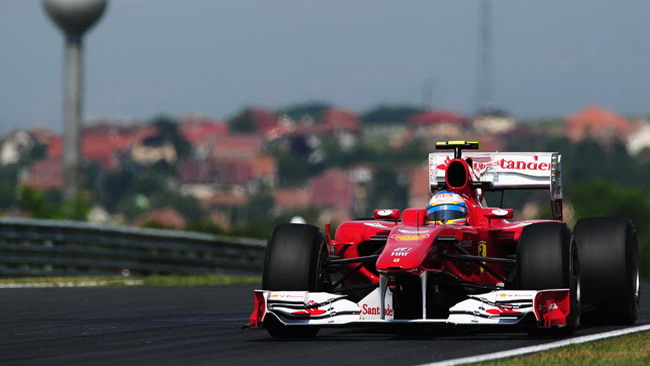 Prove aerodinamiche sulle due Ferrari