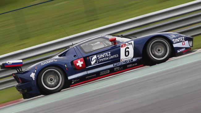 Nicolas Prost sulla Ford GT 6 della Matech