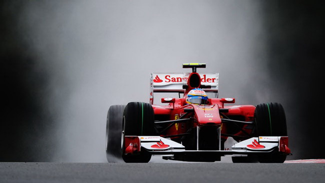 Libere 1: Alonso bagnato, Ferrari fortunata?