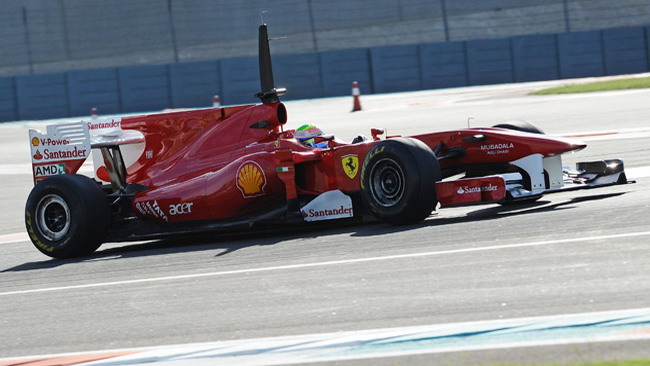 Massa si è subito trovato bene con le Pirelli