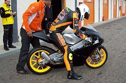 Il prototipo KTM per la Moto3 è già in pista
