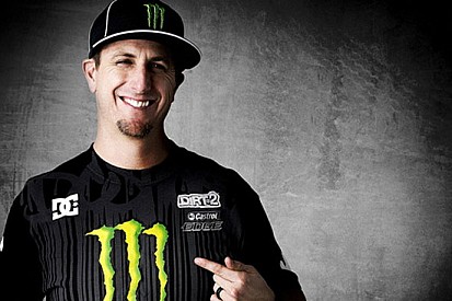 Block felice dopo il primo test con la Fiesta WRC