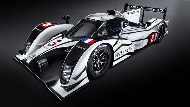 La Peugeot è pronta a testare la 908 HYbrid4!