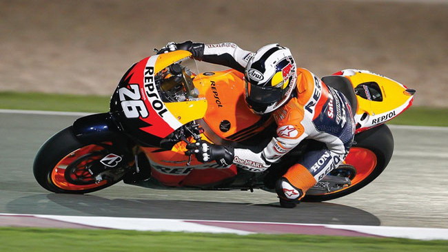 I piloti ufficiali Honda volano anche a Losail