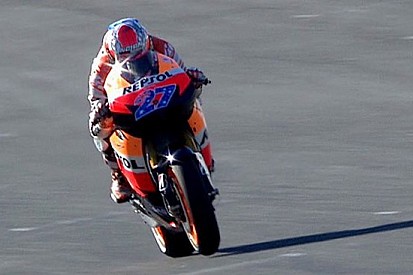 Jerez, Libere 1: Honda subito padrone, Rossi è terzo