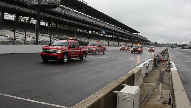 Indianapolis 500, Libere 5: piove ancora!