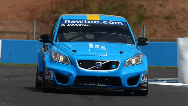 Volvo al top nel warm-up a Donington