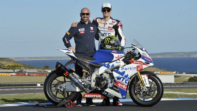 Weekend già finito per Chaz Davies