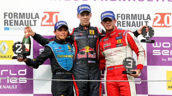 Daniil Kvyat si riscatta in gara 2 a Budapest