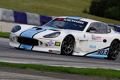 Alessandro Nannini nella Ginetta G50 Cup al Mugello