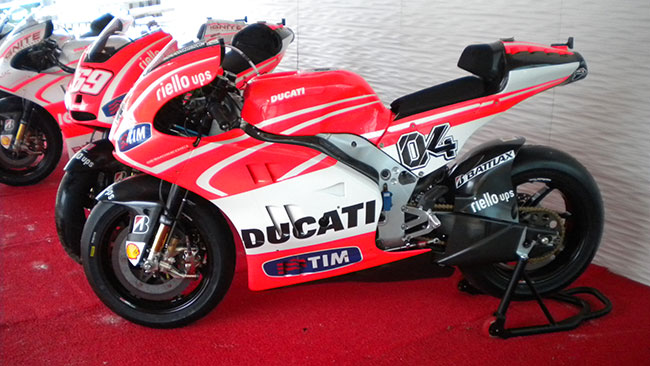Ducati Desmosedici GP13: la scheda tecnica
