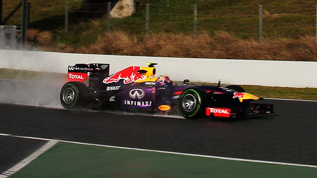 Barcellona, Day 1: Webber e la Red Bull in fuga