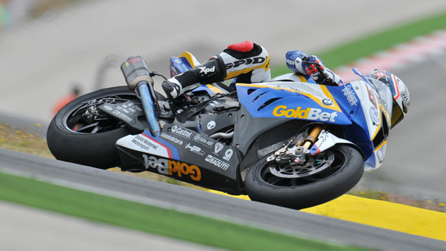 Le gomme rallentano Marco Melandri in gara 2