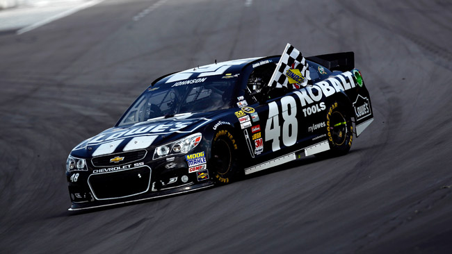 Jimmie Johnson senza avversarsi a Pocono