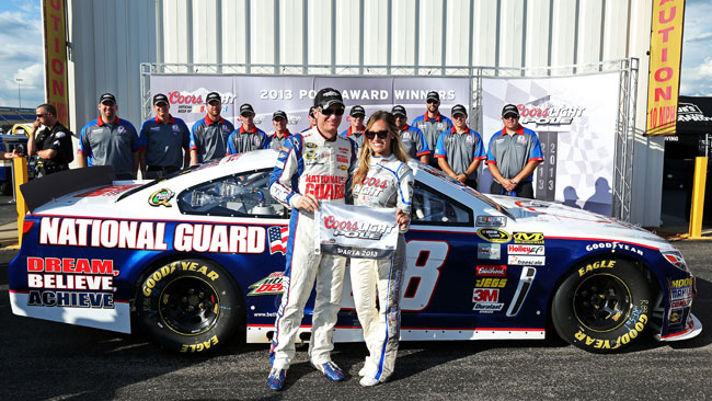Prima pole stagionale per Dale Eanrhardt Jr