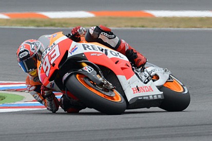 Marquez rallentato dal traffico nel secondo run
