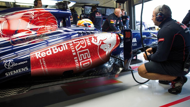 La Toro Rosso cambia look per il weekend di Monza