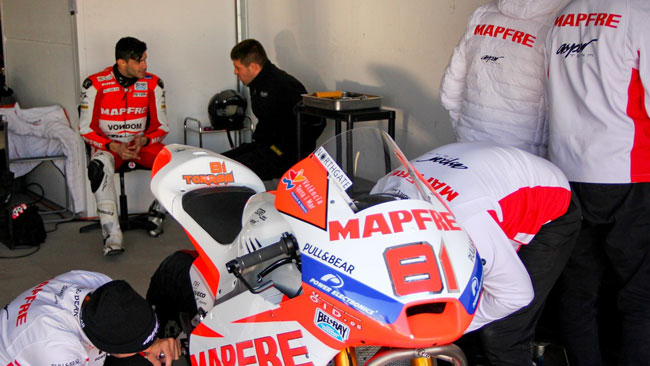 Jordi Torres inarrestabile nei test di Almeria