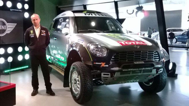 La Mini e Peterhansel pronti per la Dakar 2014