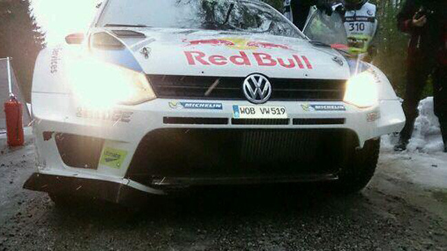 Svezia, PS14: Latvala rovina lo spoiler ma va