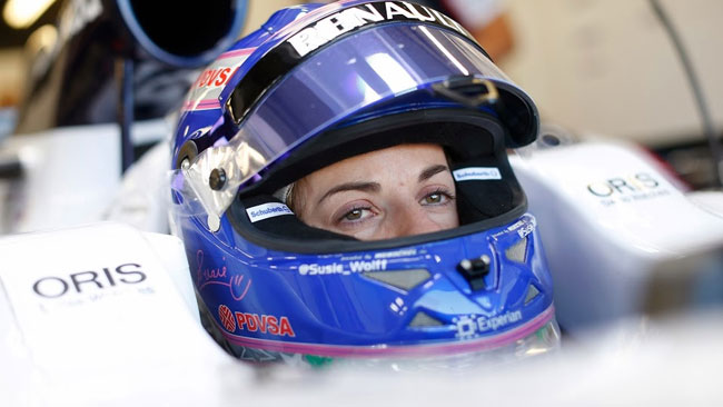 Due sessioni di libere con la Williams per Susie Wolff!