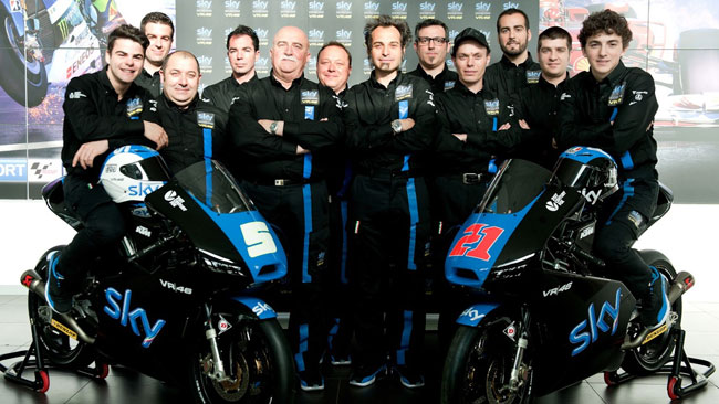 Lo Sky Racing Team by VR46 si presenta a Milano