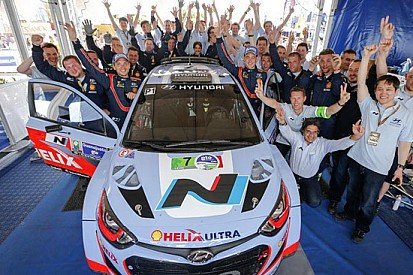 La Hyundai i20 WRC sul podio alla terza gara iridata!