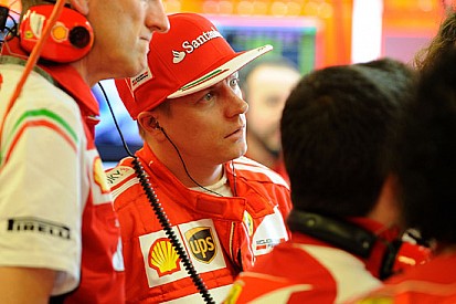 Kimi cerca ancora il feeling con il brake-by-wire