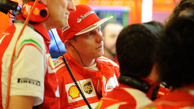 Kimi cerca ancora il feeling con il brake-by-wire