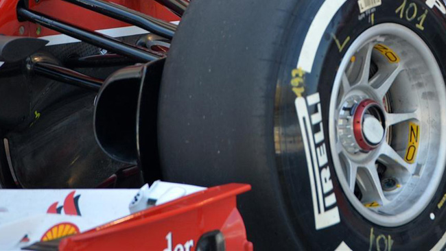 La Ferrari con il portamozzo anteriore forato