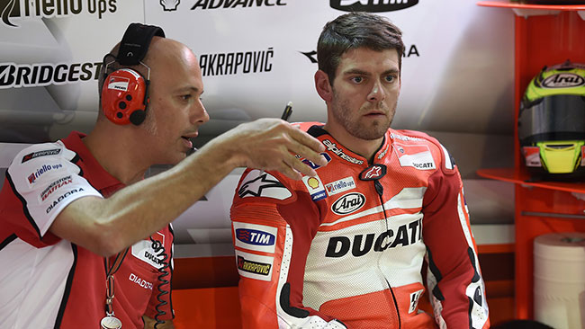 Niente Argentina per Crutchlow, al suo posto Pirro