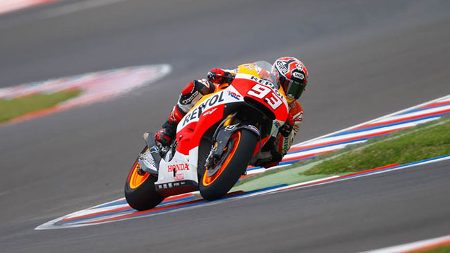 Argentina, Libere 4: Marquez detta ancora legge