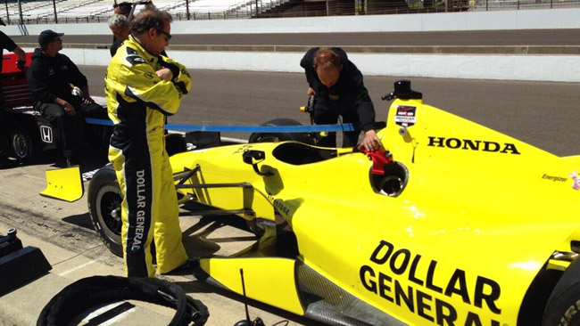 Primo test ad Indianapolis per Busch e Villeneuve