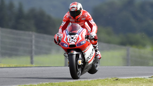 Prove di set-up positive per la Ducati al Mugello