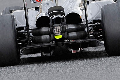 McLaren: diffusore posteriore e brake duct nuove