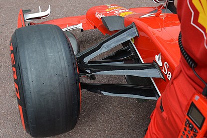Ferrari: modificati i bracci delle sospensioni
