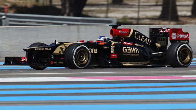 Leimer ha provato la Lotus 2012 grazie alla Pirelli