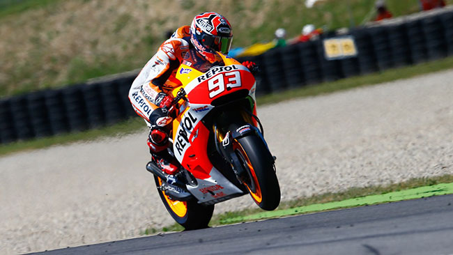 Marquez fa sei al Mugello, ma si rivede Lorenzo