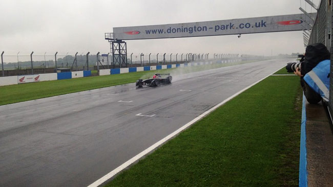 Shakedown a Donington per i team di Formula E