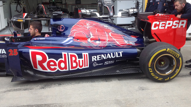 Toro Rosso: confermata la nuova carrozzeria