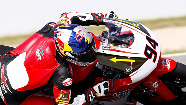 Assen, Libere 1: Folger davanti a tutti