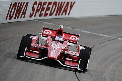 Prima fila tutta Ganassi Racing all'Iowa Speedway