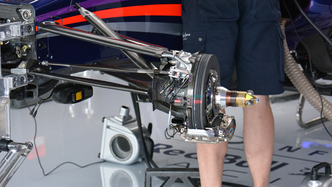 Red Bull Racing: la RB10 senza i mozzi soffianti