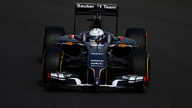 Van de Garde sulla Sauber nel primo turno di libere