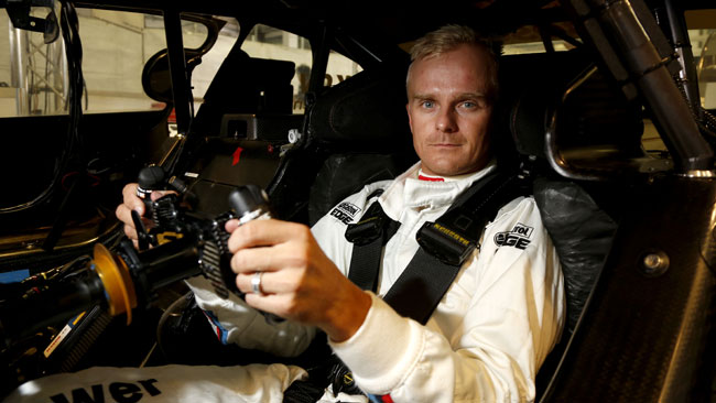 Kovalainen si è divertito nel test con la BMW M4 DTM