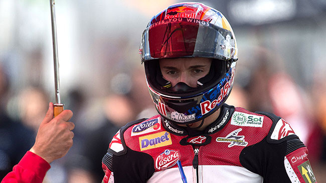 Misano, Libere 2: Folger vola sotto la pioggia