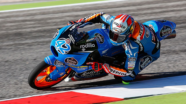 Secondo centro di fila per Alex Rins a Misano